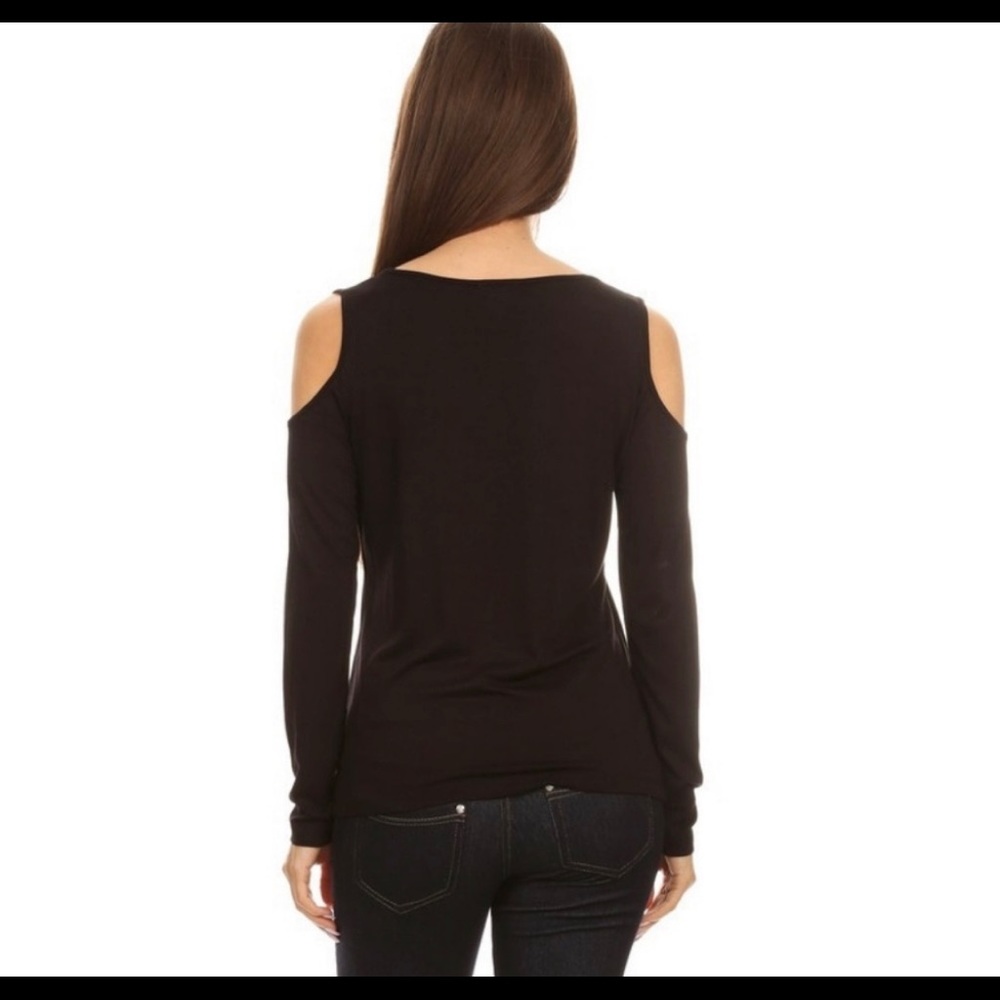 Cold Shoulder Top - Picture 3 of 3